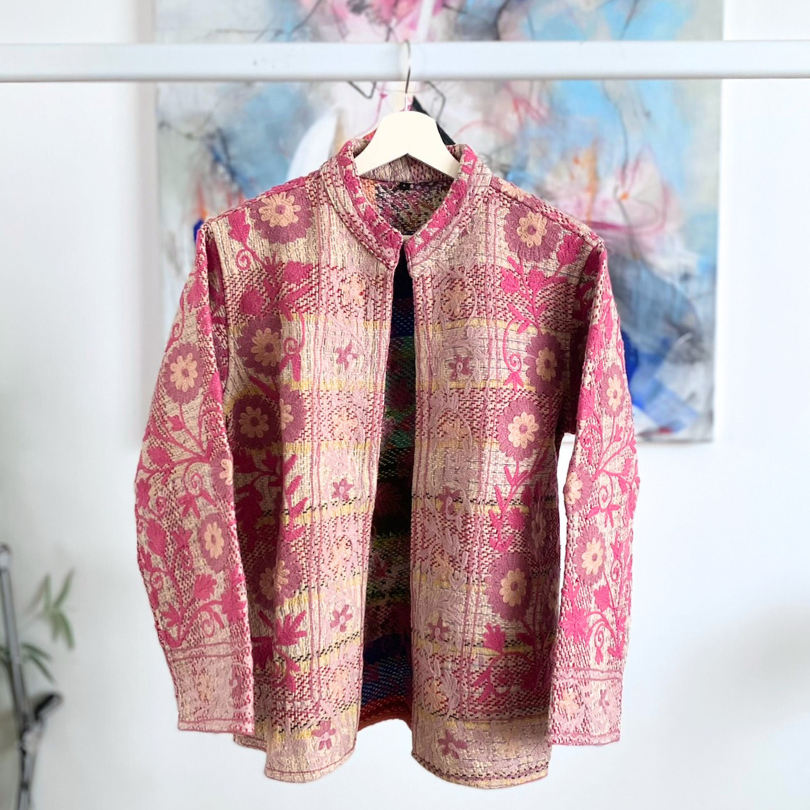 Kashmiri Suzani Jacket Kantha